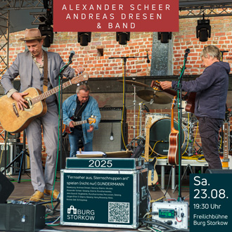 Cover eBook: ALEXANDER SCHEER | ANDREAS DRESEN & BAND