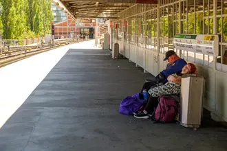 Berlin: U-Bahnhof Warschauer Straße