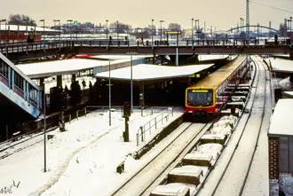 Berlin: S-Bahnhof Warschauer Str.