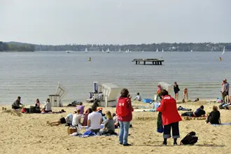 Waterkant Berlin: Strandbad Wannsee
