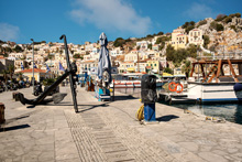 Symi: gelangte im 19. Jh. als Insel der Schwammtaucher zu Reichtum