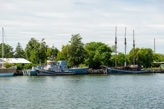 Usedom: Hafen - Peenemünde